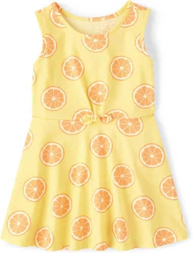 Vista 11 de The Children's Place, Vestido de moda de manga corta para niñas y niñas pequeñas
