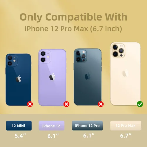 Vista 90 de Funda de silicona líquida compatible con iPhone 12 Pro Max 6.7 pulgadas, funda de gel de protección completa con forro de microfibra, funda