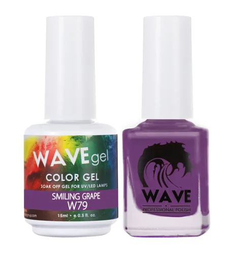 Vista 54 de WAVEGEL - Juego dúo de gel y esmalte de uñas a juego - Colección Simplicity - #P109 Blizzard I 0.5 onzas