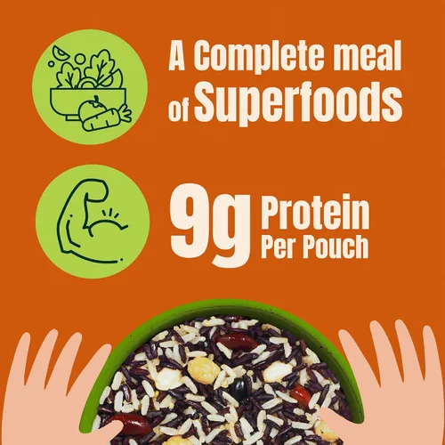 Vista 6 de Jasberry Arroz orgánico - Superalimento con altos antioxidantes, listo para comer o calentar, 100% arroz Jasberry sin OMG, sin gluten, certificado