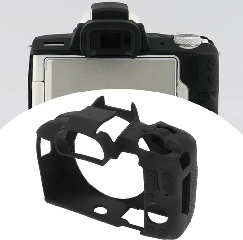 Vista 2 de ECSiNG Funda protectora para cámara digital, resistente a los arañazos, funda protectora de silicona suave compatible con cámara Canon EOS R50