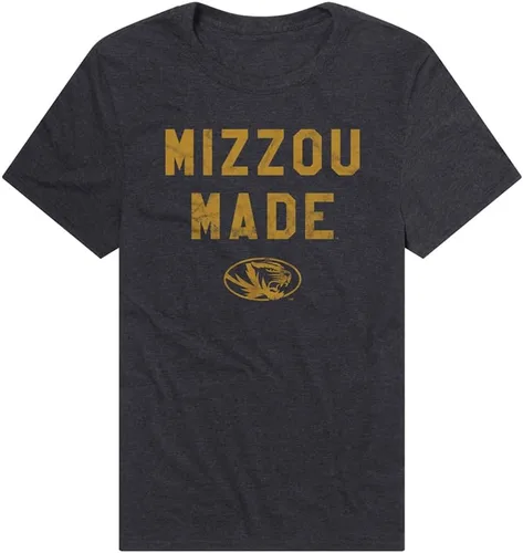 Vista 34 de Campus Lab Official NCAA Distressed Spirit Phrase Collegiate Classic Ring-Spun T-Shirt Unisex for Men & Women Collection