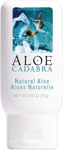 Vista 5 de Aloe Cadabra Lubricante personal a base de agua natural e hidratante vaginal, lubricante de aloe orgánico para hombres, mujeres y parejas,