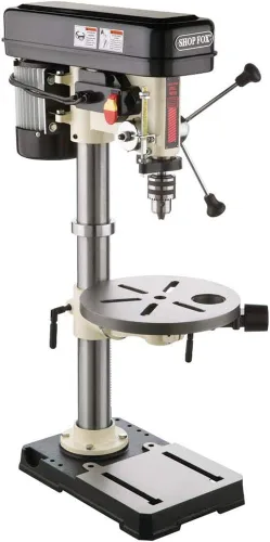 Vista 2 de Shop Fox W1668 - 34 HP Taladradora de bancolijadora de husillo de 13 pulgadas