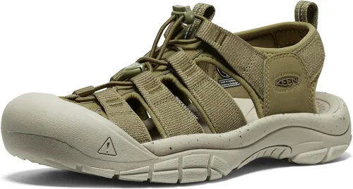 Vista 18 de KEEN Newport H2 Sandalias de punta cerrada para hombre Aleación/oro crema