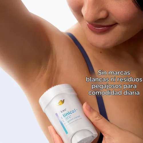 Vista 4 de Dove Clinical + Care Cool Essentials - Barra antitranspirante, 2.6 onzas