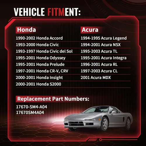 Vista 2 de Tapa de Combustible Tapa de Gasolina para Honda Accord Civic del Sol Odyssey Prelude CR-V Insight S2000, Acura Legend NSX TL Integra RL CL MDX, OE
