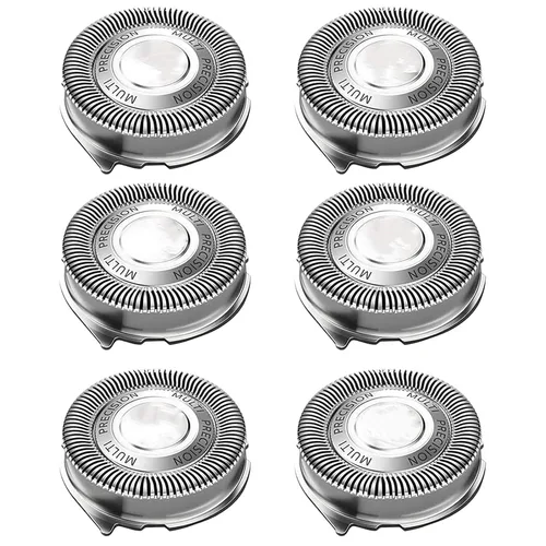 Vista 7 de SH50/52 Cabezales de repuesto compatibles con afeitadoras Philips Series 5000, cabezal de afeitado SH50 S5000, repuesto de cabezal de afeitado