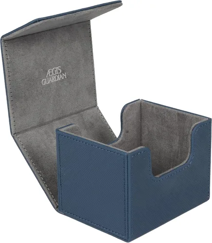 Vista 10 de AEGIS GUARDIAN Commander - Caja mágica de cubierta para CCG TCG con capacidad para más de 100 tarjetas con mangas, caja de cuero para tarjetas 1-1