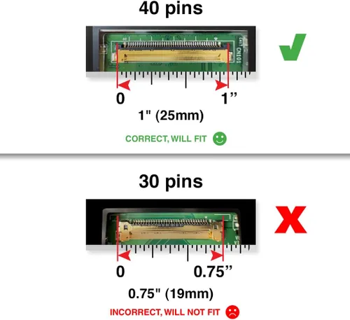 Vista 2 de Pantalla de repuesto para Acer Nitro 5 AN515-58-781P 40 pines FHD 1920x1080 LED LCD mate con herramientas y cinta Replacement, LCD LED Display