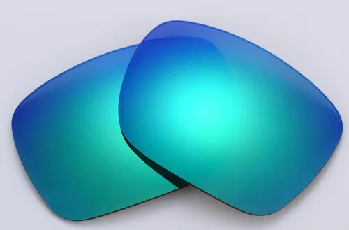 Vista 2 de Lentes de repuesto polarizadas para gafas de sol Oakley Holbrook OO9102 (espejo verde), Verde