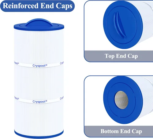 Vista 4 de Cryspool® 07043 Filtro compatible con Caldera 75, C-7375, 1019301, 73531, PCD75N, FC-3964, cartucho de filtro de spa de 75 pies cuadrados, paquete