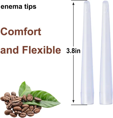 Vista 4 de Tubo de repuesto de enema de 5.8 pies con puntas de boquilla de enema fáciles de instalar para un uso cómodo, tubo flexible a prueba de fugas diseño