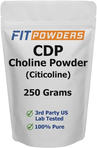 Vista 10 de Citicolina en polvo, colina CDP pura con cucharada (0.35 oz)