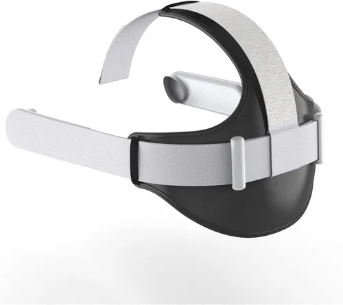 Vista 2 de Smatree Head Cushion T-Shaped Compatible with Quest 2 Elite Strap, Balance Gravity Pressure, Soft PU Material Replacement Cushion Compatible for