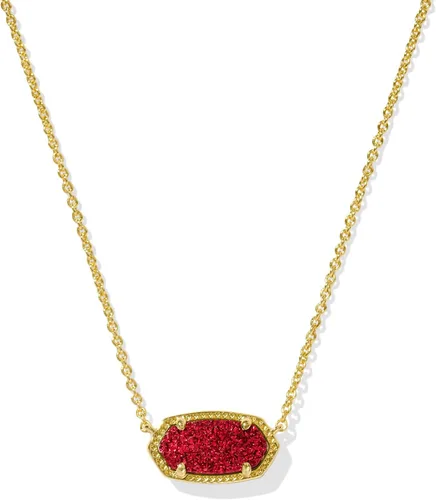 Vista 112 de Kendra Scott - Collar Elisa con dije para mujer, joyería de moda, chapado en oro de 14 quilates