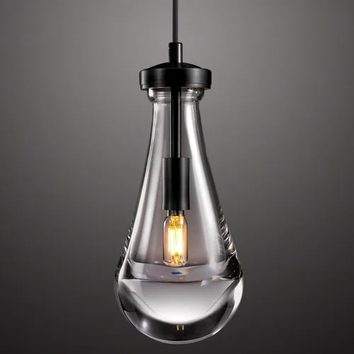 Vista 14 de Luces Colgantes Modernas de Gota de Lluvia, Luces Colgantes para Isla de Cocina, Lámpara de Comedor con Barra de Latón, Candelabro de Gota de Lluvia