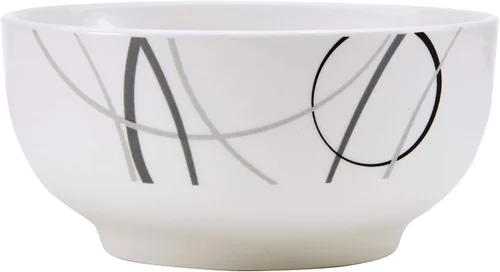 Vista 5 de Studio Nova Juego de vajilla de porcelana de 18 piezas, servicio para 6, círculos