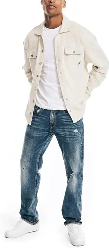 Vista 2 de Nautica Camisa abotonada de forro polar para hombre