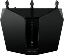 Vista 4 de Netgear Nighthawk AX2400 Router WiFi 6 de doble banda (hasta 2.4 Gbps) con NETGEAR Armor, puerto USB 3.0 (RAX29)