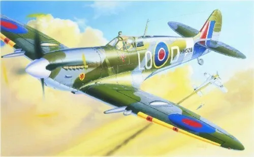 Vista 2 de Italeri 0094S, avión Spitfire Mk IX
