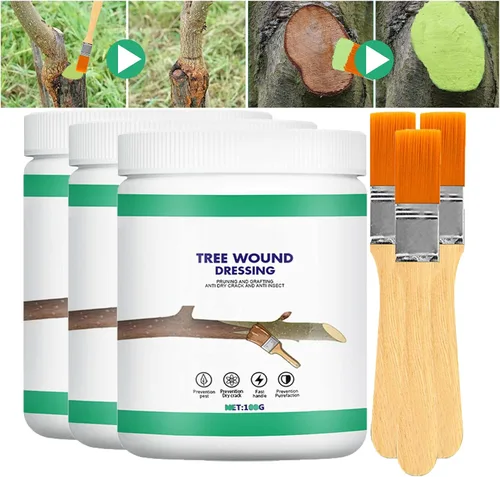 Vista 8 de Sellador para heridas de árbol, sellador para poda de árboles, suministros para injertos de árboles, pasta curativa para heridas de árbol, pasta
