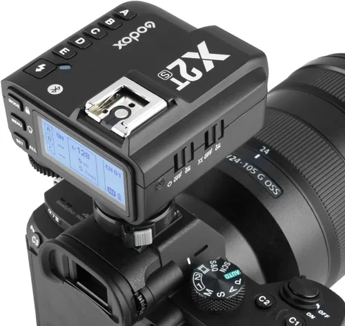 Vista 7 de Godox Disparador de flash inalámbrico X2T-S TTL para conexión Bluetooth Sony, compatible con contoller de aplicaciones iOS/Android, HSS 1/8000s