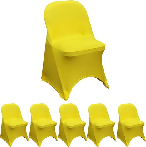 Vista 69 de YOUR CHAIR COVERS - Funda para silla plegable de elastano elástica, color negro