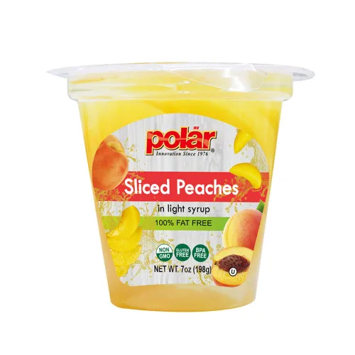 Vista 12 de MW Polar Taza de aperitivos, segmentos de naranja mandarina en gel sabor naranja, 4 onzas (paquete de 12)