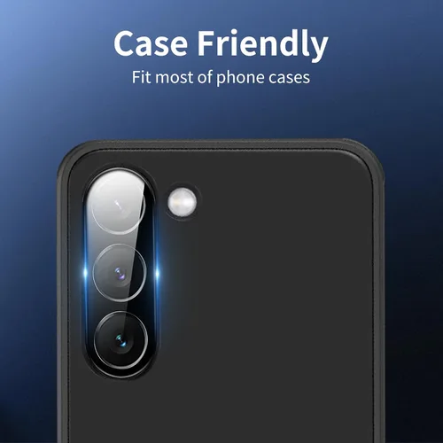 Vista 7 de Paquete de 3 protectores de lente de cámara Dengduoduo para Samsung Galaxy A15 5G, protector de cámara de vidrio templado, cubierta trasera