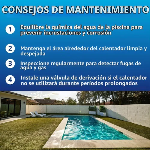 Vista 5 de Raypak Calentador de piscina de propano de encendido electrónico digital de 406,000 BTU