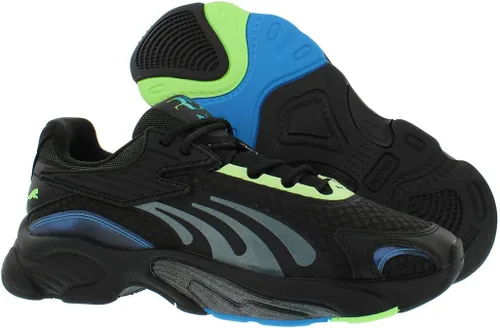 Vista 2 de PUMA Mens Rs-C Ls Lace Up Sneakers Shoes Casual - Black