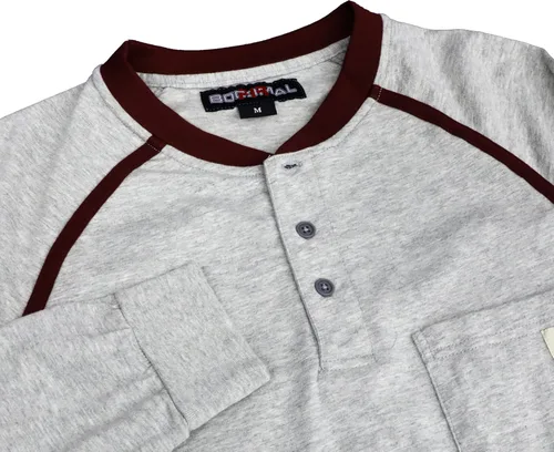 Vista 5 de BOCOMAL FR Shirts - Camisa ligera de 5.5 onzas de manga corta y resistente al fuego/ignífuga
