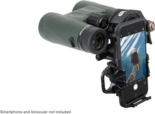 Vista 7 de Celestron Trípode Altazimuth resistente y adaptador para smartphone NexYZ de 3 ejes