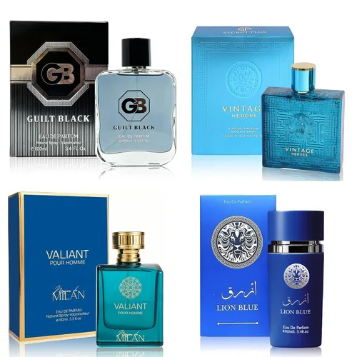 Vista 16 de A CENTER Set de Regalo de Colonia para Hombres Incluye Valentine Milano, Valentine, Blue for Men Ultra & Valuable Paris - 3.4 Fl Oz Cada Uno
