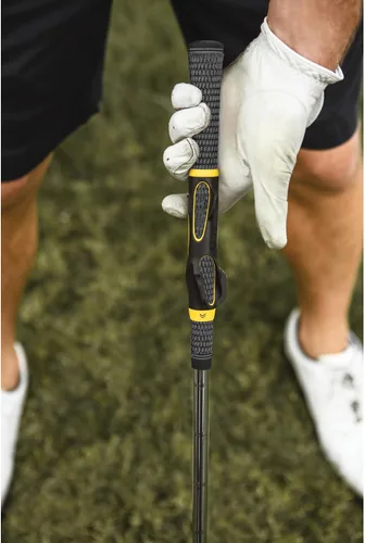Vista 4 de SKLZ Golf Grip Trainer, Club Attachment for Correct Hand Positioning and Muscle Memory, Fits Standard Grips from Driver to Wedge, Right-Handed