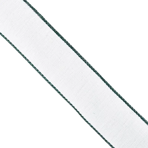 Vista 61 de Homeford Cinta de gasa transparente con borde con alambre, 25 yardas (1-1/2 pulgadas, belleza)