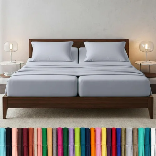 Vista 81 de Elegant Comfort - Juego de sábanas de microfibra de 1500 hilos de calidad hotelera prémium de 4 piezas - Resistente a arrugas, sábana bajera