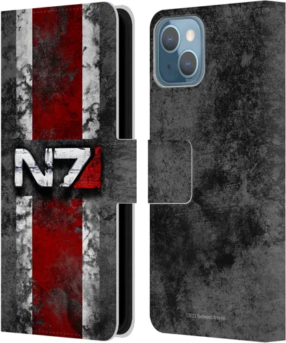 Vista 56 de Head Case Designs Funda de piel con licencia oficial de EA Bioware Mass Effect Cerberus Logo Graphics tipo cartera compatible con Apple iPhone 11