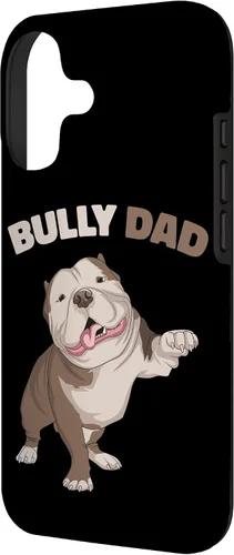 Vista 2 de American Bully Dad Dog Owner Father Funny Men Case for iPhone 17