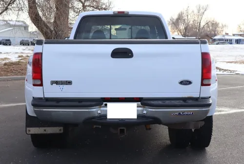 Vista 4 de olltoz Tapa de moldeo para portón trasero compatible con Ford Super Duty SD F-250 F-350 1999-2003 Protector de puerta trasera F250 F350 FO1904117