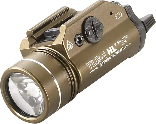 Vista 10 de Streamlight TLR-1 linterna para pistola, color negro.