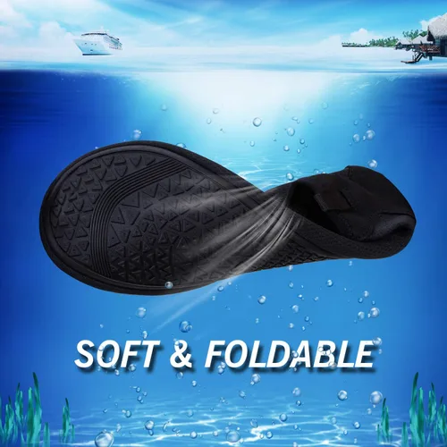 Vista 4 de IceUnicorn - Zapatos acuáticos para playa, natación, para hombres y mujeres, de secado rápido, para andar descalzo, piscina, yoga