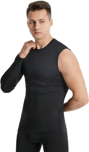 Vista 6 de New Compression Shirts for Men 12 Single Arm Long Sleeve Athletic Base Layer Undershirt Gear T Shirt for Workout Basketball