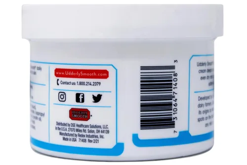 Vista 2 de Udderly Smooth Tarro de crema para pies, 8 onzas