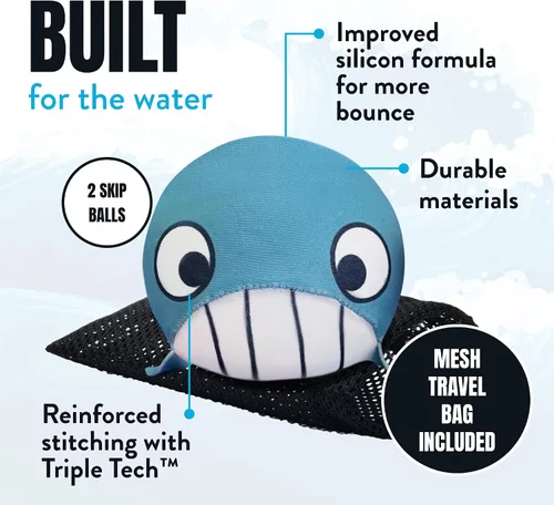 Vista 4 de Activ Life - Pelotas de agua más grandes de 3 pulgadas, pelota de rebote de agua para piscina, juguetes de playa para amigos, familia, niños