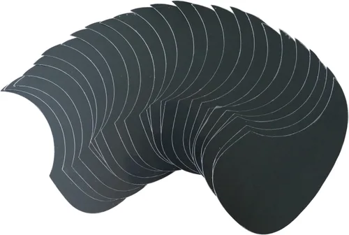 Vista 4 de Placa autoadhesiva antiarañazos para guitarra acústica Negro