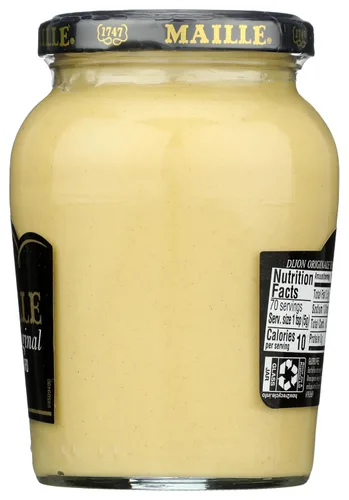Vista 5 de Mostaza de Dijon Original de Maille, 13.4 onzas / 380 g