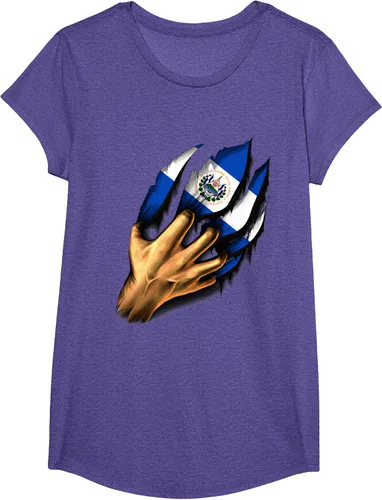Vista 17 de El salvador bandera camisa salvadoreña en mi