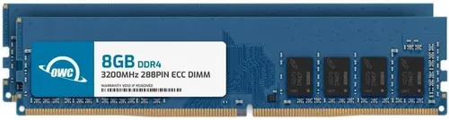 Vista 14 de OWC Memoria RAM DDR4 3200MHz ECC UDIMM 288-pin de 8 GB